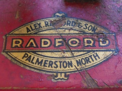 Radford Steam Engine Badge