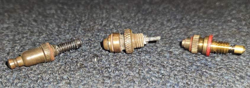 Examples of safety valves found on AU and NZ toy steam engines