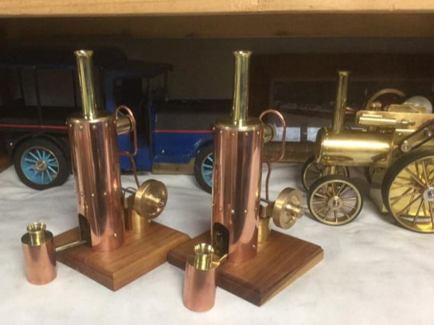 Examples of Trevs Toy box model steam engines 
