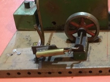 Example of steel engine frame