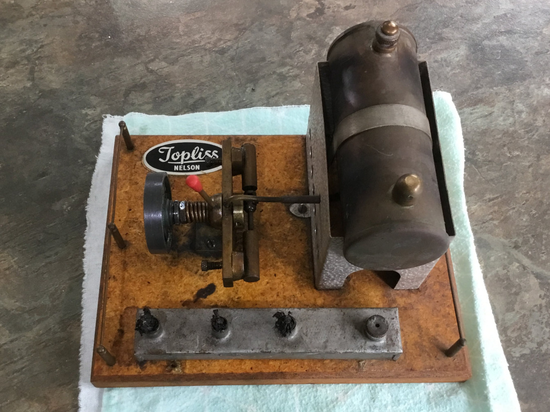 Topliss Twin Cylinder Steam Engine