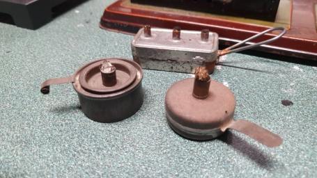 Various model steam engine methylated spirits burners